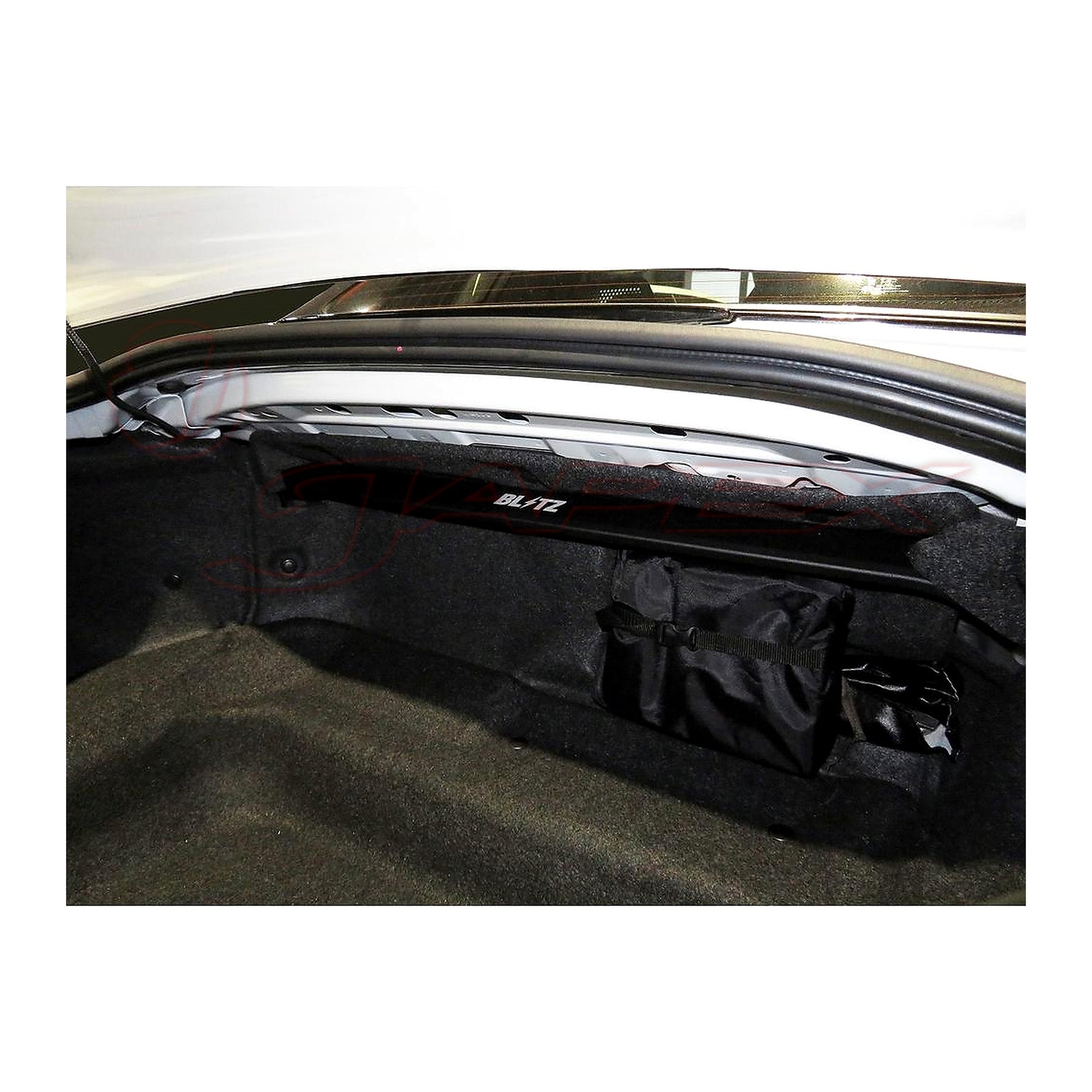 BLITZ Rear Strut Tower Bar Red 96112 for ROADSTER ND5RE