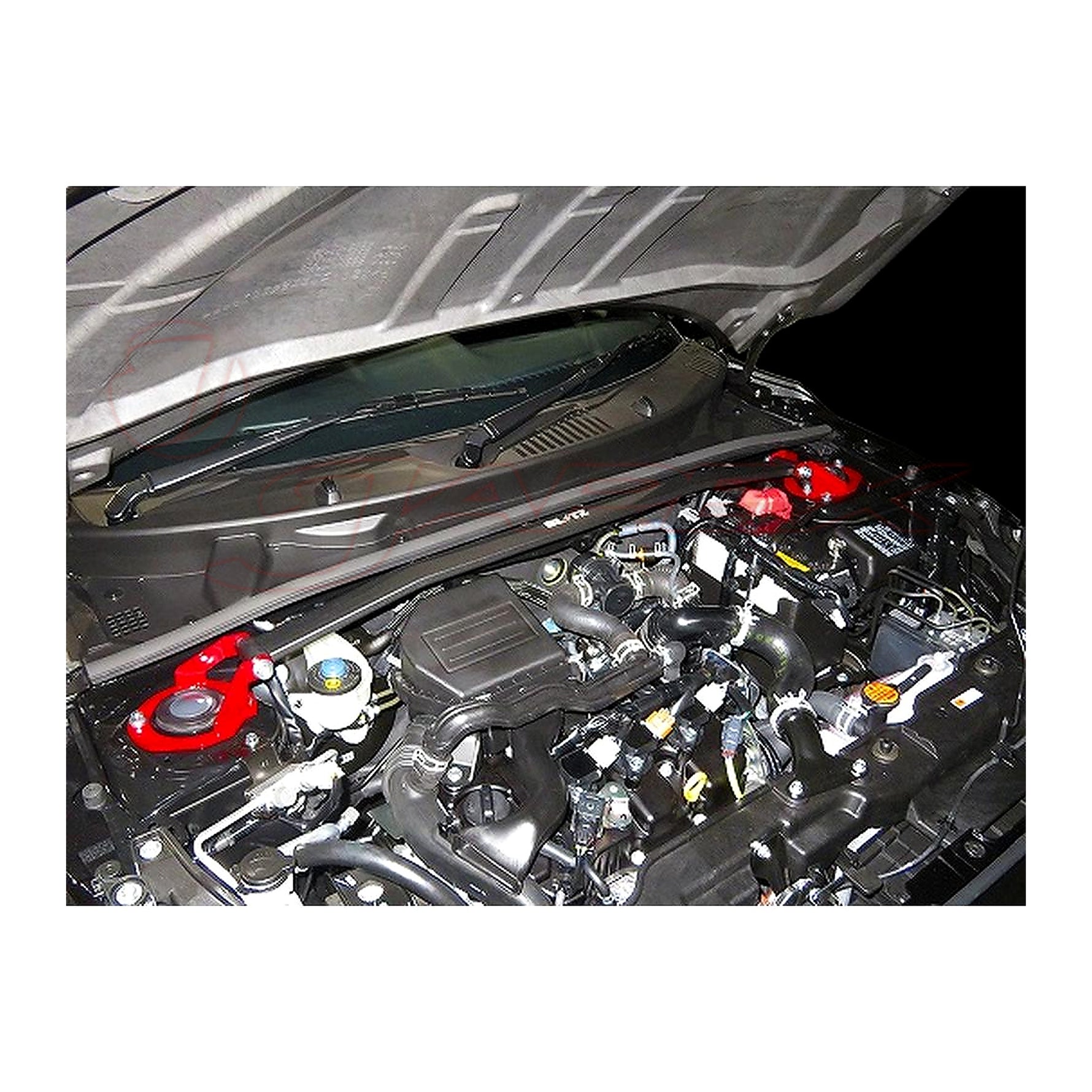 BLITZ Front Strut Tower Bar Red 96115 for COPEN CERO LA400K