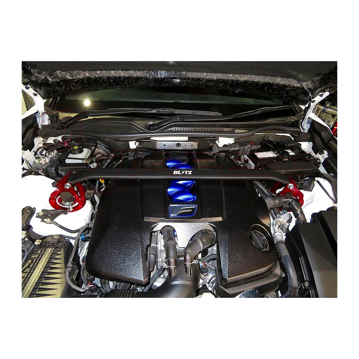 BLITZ Front Strut Tower Bar Blue 97119 for RC F USC10