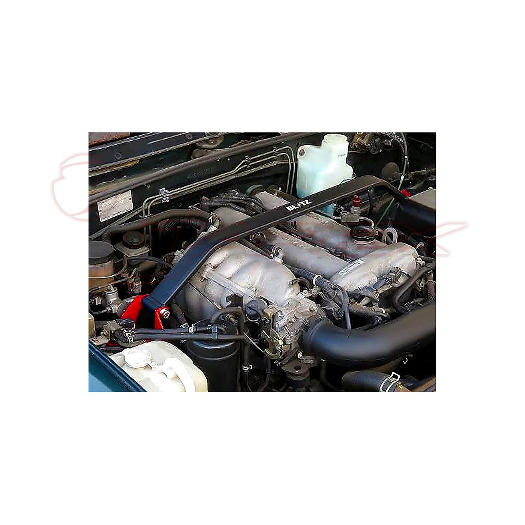 BLITZ Front Strut Tower Bar Blue 97120 for ROADSTER NB8C