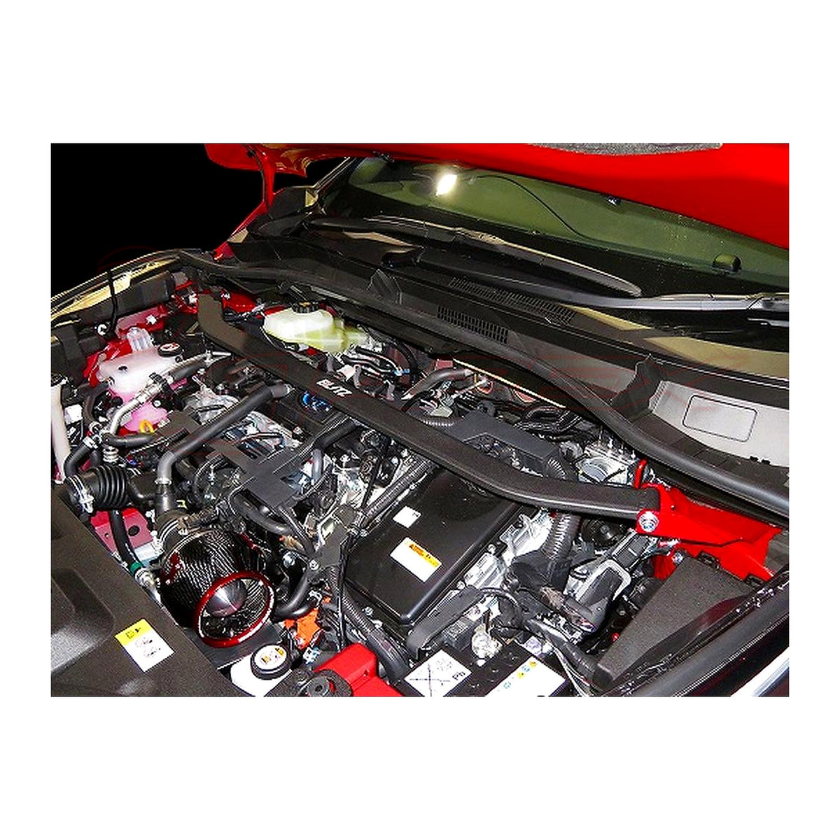 BLITZ Front Strut Tower Bar Blue 97121 for C-HR HYBRID ZYX10