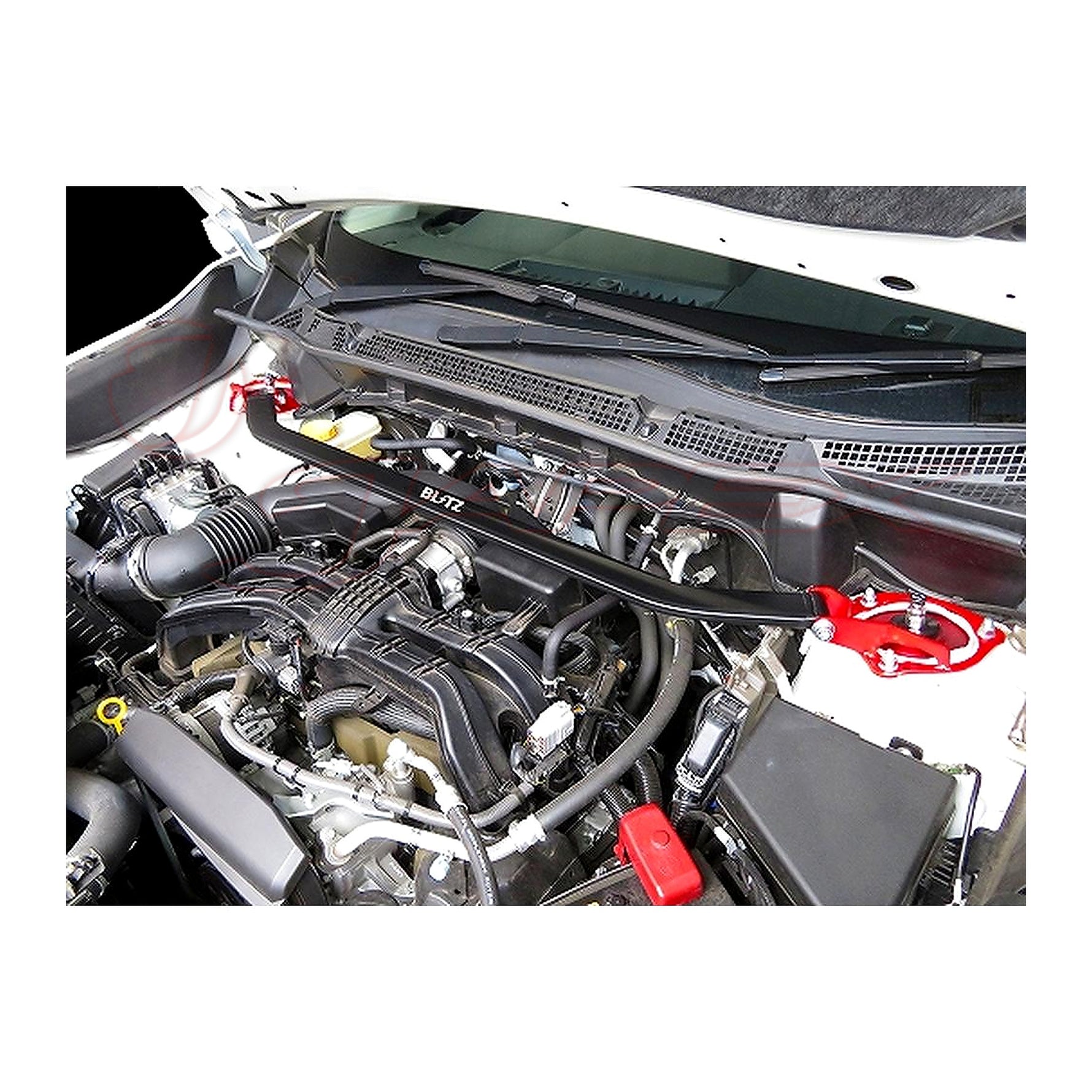 BLITZ Front Strut Tower Bar Red 96122 for FORESTER SK9