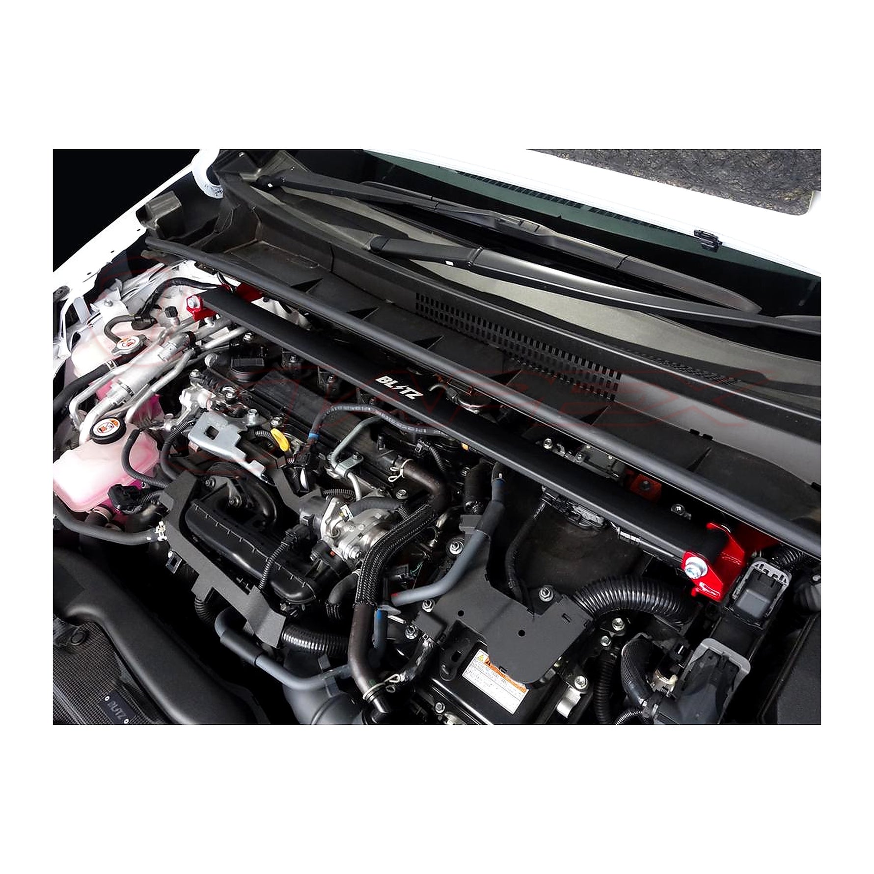 BLITZ Front Strut Tower Bar Blue 97125 for PRIUS PHEV MXWH61