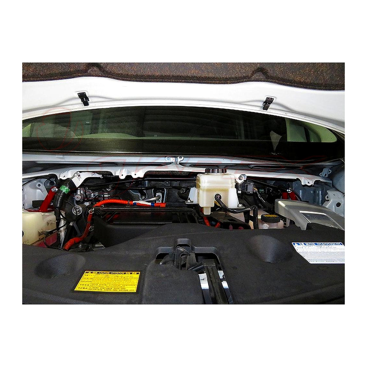 BLITZ Front Strut Tower Bar Red 96132 for ALPHARD HYBRID ATH20W