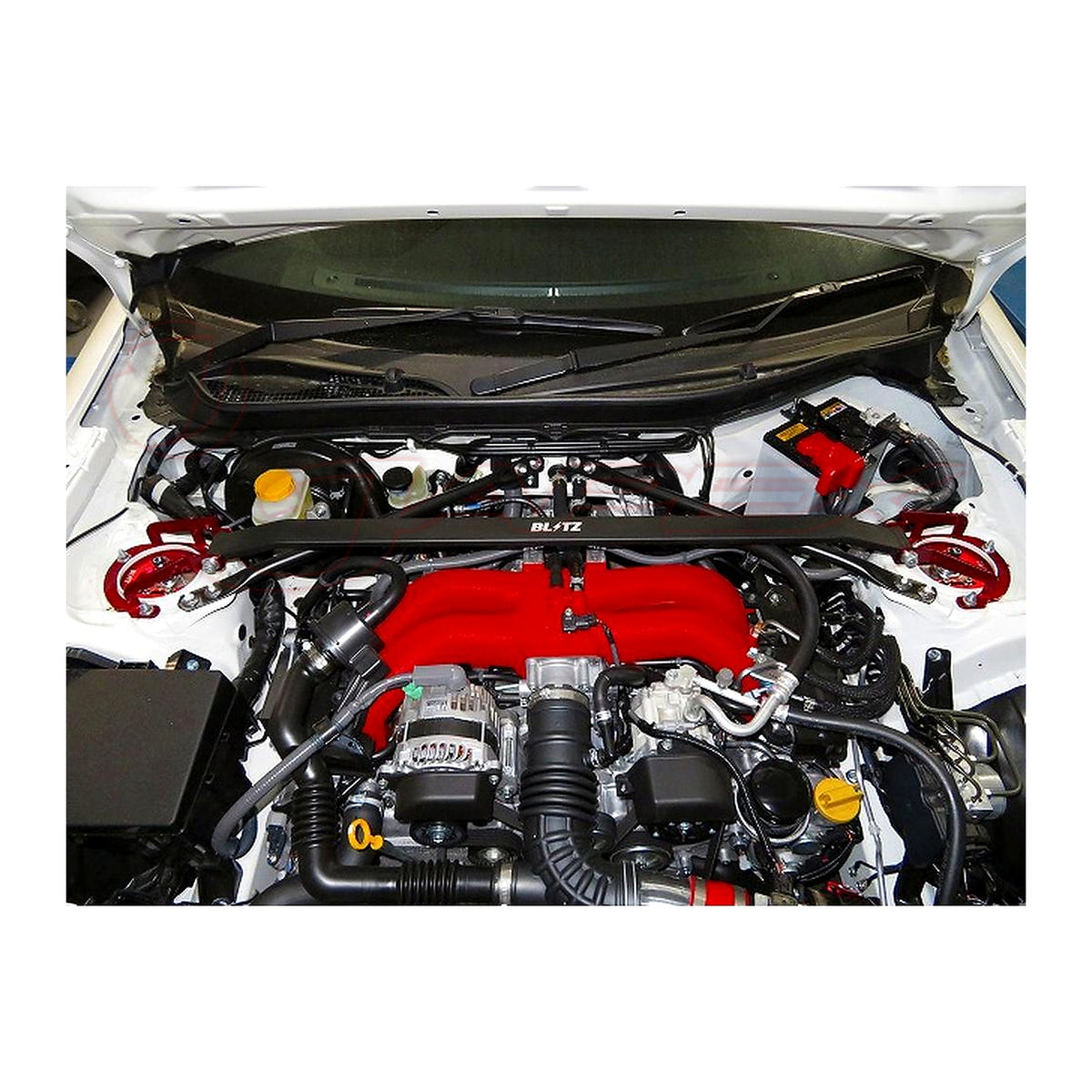 BLITZ Front Strut Tower Bar Blue 97133 for 86 GR SPORT ZN6