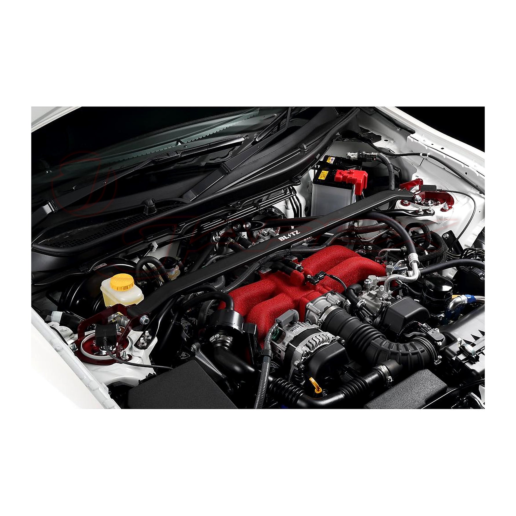 BLITZ Front Strut Tower Bar Blue 97133 for BRZ ZC6