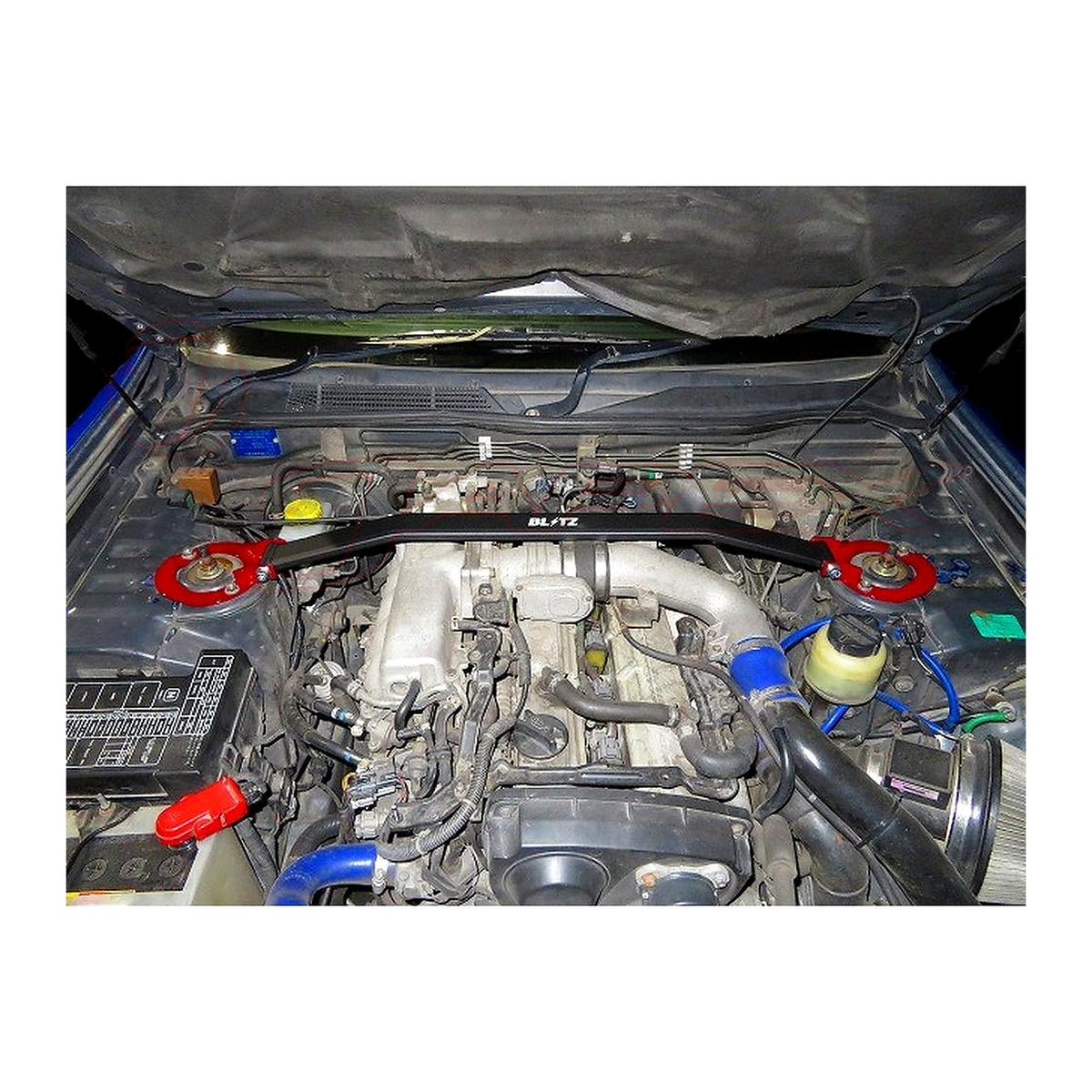 BLITZ Front Strut Tower Bar Blue 97136 for STAGEA WGNC34