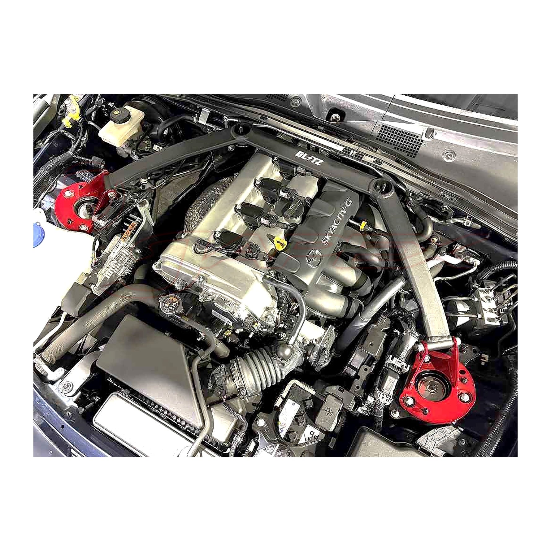 BLITZ Front Strut Tower Bar Blue 97149 for ROADSTER RF NDERE