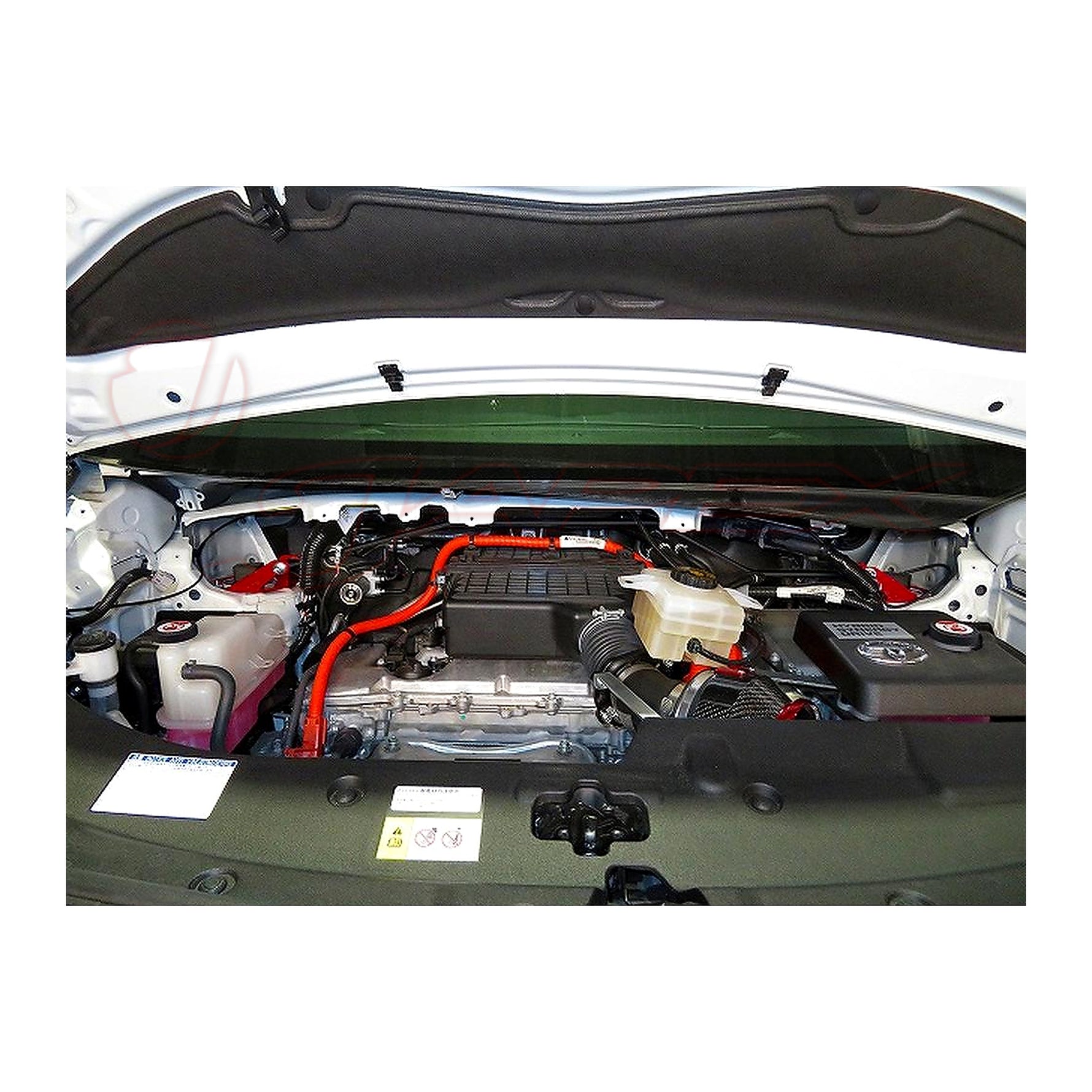 BLITZ Front Strut Tower Bar Blue 97166 for VELLFIRE HYBRID AYH30W