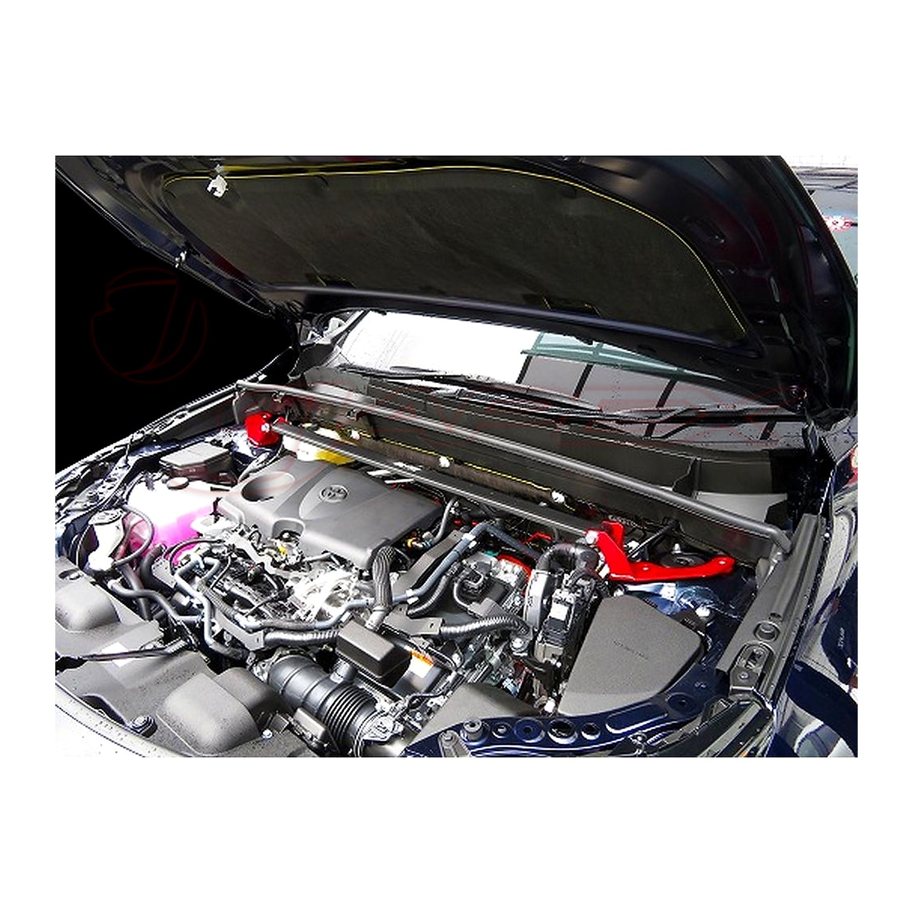 BLITZ Front Strut Tower Bar Blue 97173 for HARRIER MXUA80 / MXUA85