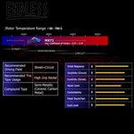 ENDLESS MX72 Front Brake Pads EP382 for OPA ZCT10