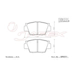 ENDLESS SR01 Rear Brake Pads EP271 for NSX NA1 / NA2