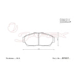 ENDLESS SR01 Front & Rear Brake Pad Set EP307 / EP210 for INTEGRA DC2 / DB8