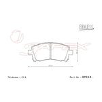 ENDLESS SR01 Front Brake Pads EP348 for IMPREZA GC8 / GF8