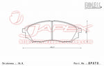 ENDLESS SSS Front Brake Pads EP373 for SKYLINE NV36