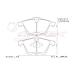 ENDLESS SR01 Front & Rear Brake Pad Set EP437 / EP438 for ATENZA GG3P