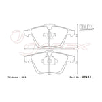 ENDLESS SR01 Front Brake Pads EP455 for AXELA SPORT BL3FW