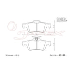 ENDLESS SSS Rear Brake Pads EP456 for AXELA SPORT BL3FW
