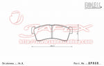 ENDLESS SSS Front Brake Pads EP505 for FIT GK3