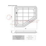HKS Super Air Filter 70017-AT121 for BLADE AZE154H