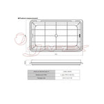 HKS Super Air Filter 70017-AT119 for HARRIER GSU36W