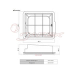 HKS Super Air Filter 70017-AN105 for GT-R R35