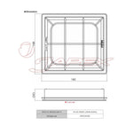 HKS Super Air Filter 70017-AN104 for SKYLINE KV36