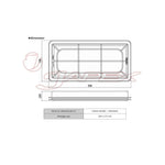HKS Super Air Filter 70017-AN108 for EK SPACE CUSTOM B11A
