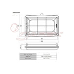 HKS Super Air Filter 70017-AH117 for S660 JW5