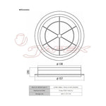 HKS Super Air Filter 70017-AS101 for CARA PG6SS