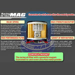 SARD Racing Oil Filter MAG SMF03 (63193) for PAJERO V63W