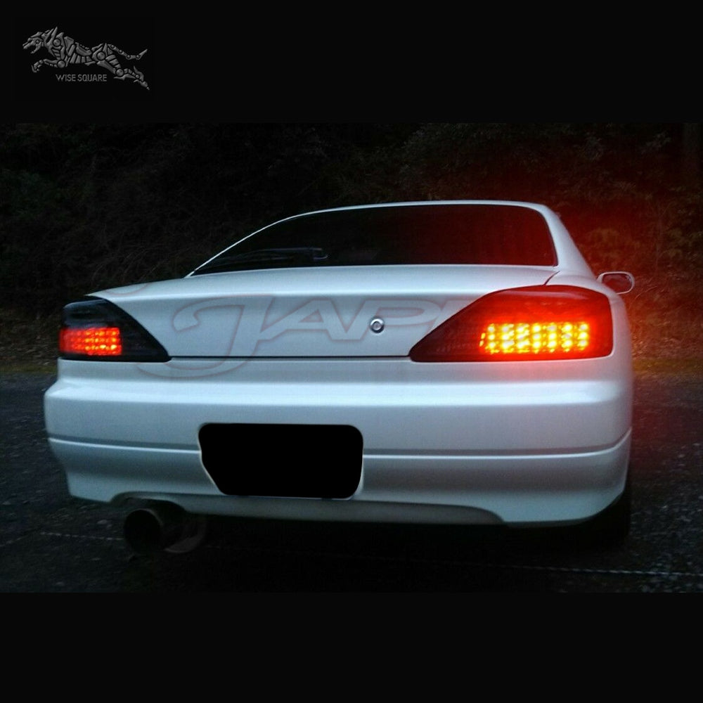 BEHRMAN WISE SQUARE LED Tail Light Ver. II Smoke Lens BWS-10 for SILVIA S15