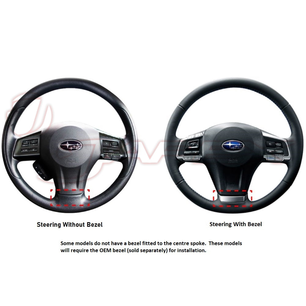 DAMD Sports Steering Wheel Red Stitch SS360-D for IMPREZA SPORT GP2 / GP3 / GP6 / GP7