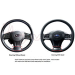DAMD Sports Steering Wheel Red Formula With Red Stitch SS360-D for IMPREZA G4 GJ2 / GJ3 / GJ6 / GJ7