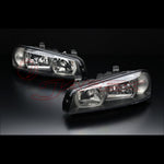 BEHRMAN WISE SQUARE Headlight Set BWS-17 for SKYLINE GT-R BCNR34
