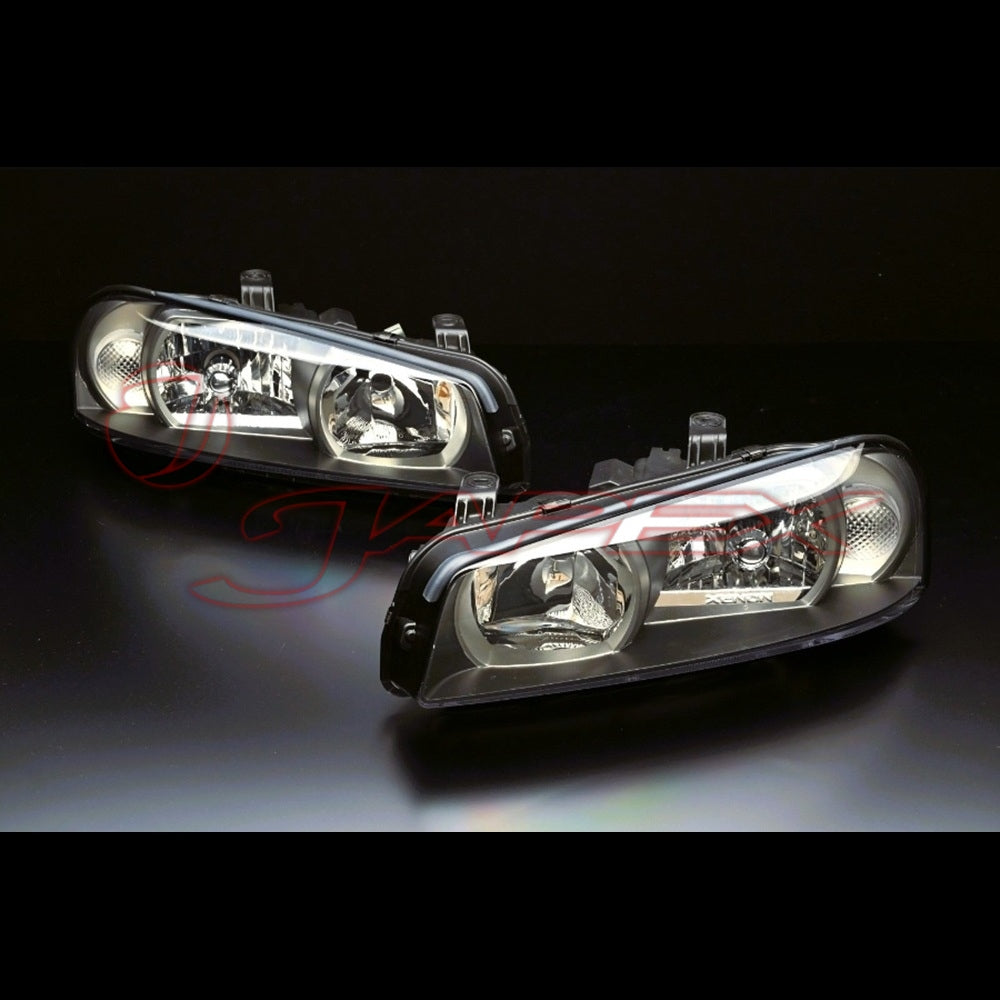 BEHRMAN WISE SQUARE Headlight Set BWS-15 for SKYLINE GT-R BCNR34