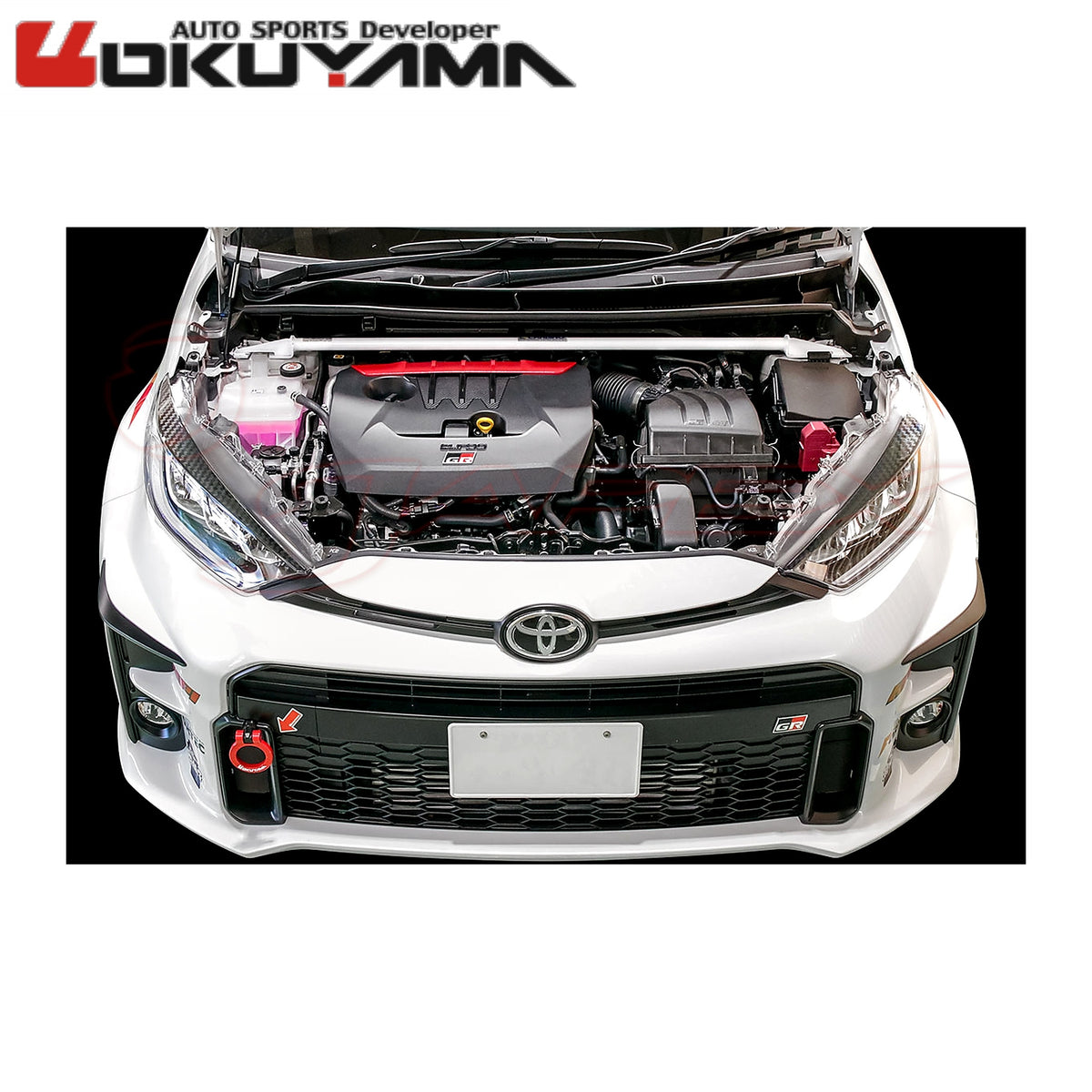 OKUYAMA Carbing Front Strut Tower Bar 611 062 0 for GR YARIS GXPA16