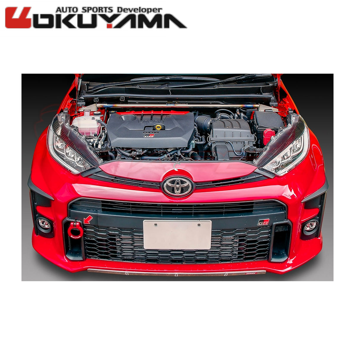 OKUYAMA Carbing Front Strut Tower Bar 618 062 0 for GR YARIS GXPA16