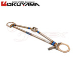 OKUYAMA Carbing Front Strut Tower Bar LHD Vehicles 618 312 0L for LANCER EVOLUTION VII(7)EVO7 CT9A / CT9W