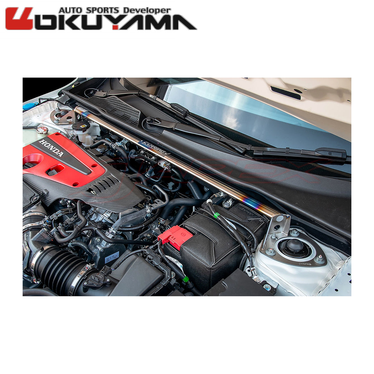 OKUYAMA Carbing Front Strut Tower Bar 618 247 0 for CIVIC TYPE R FL5