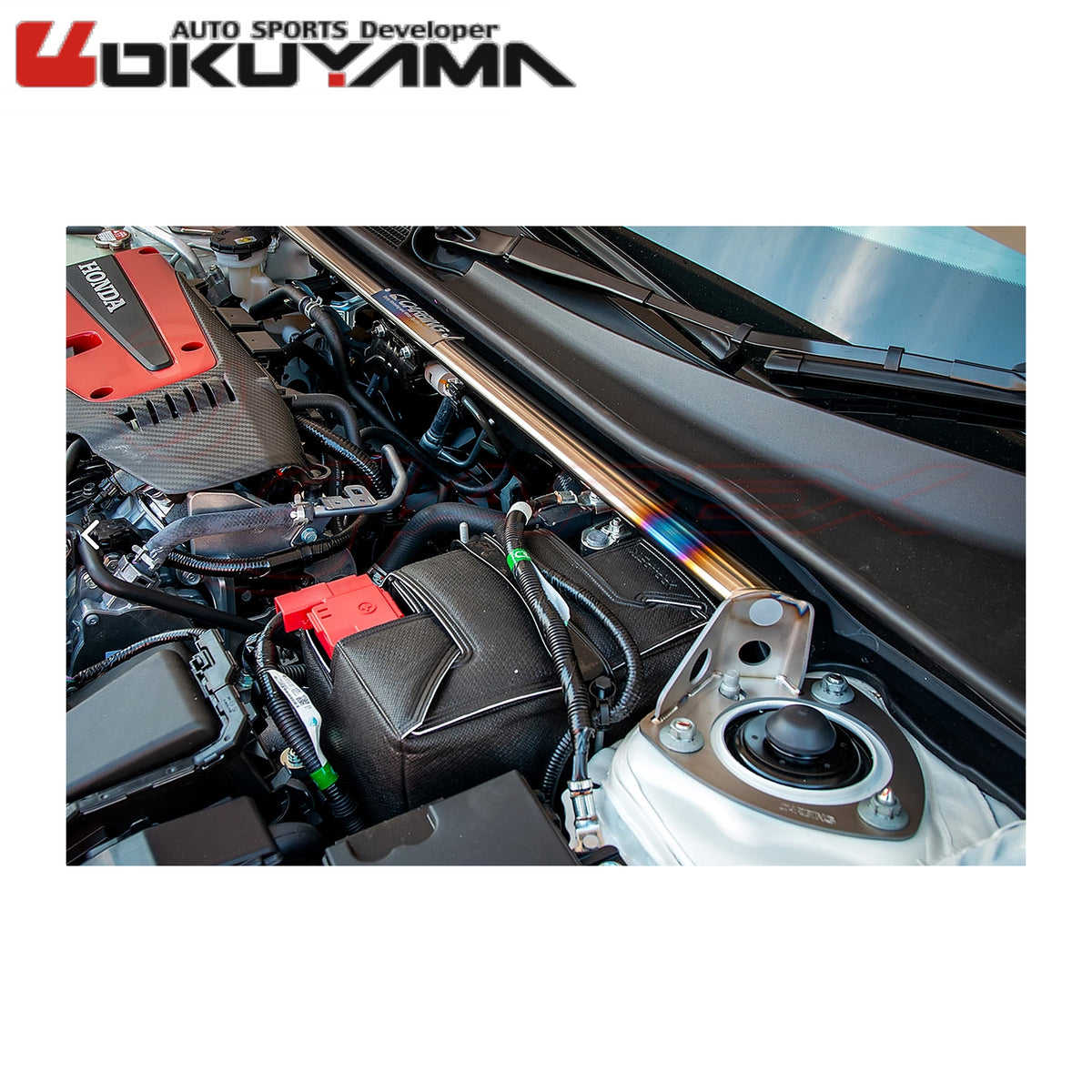 OKUYAMA Carbing Front Strut Tower Bar 618 247 0 for CIVIC RS FL1