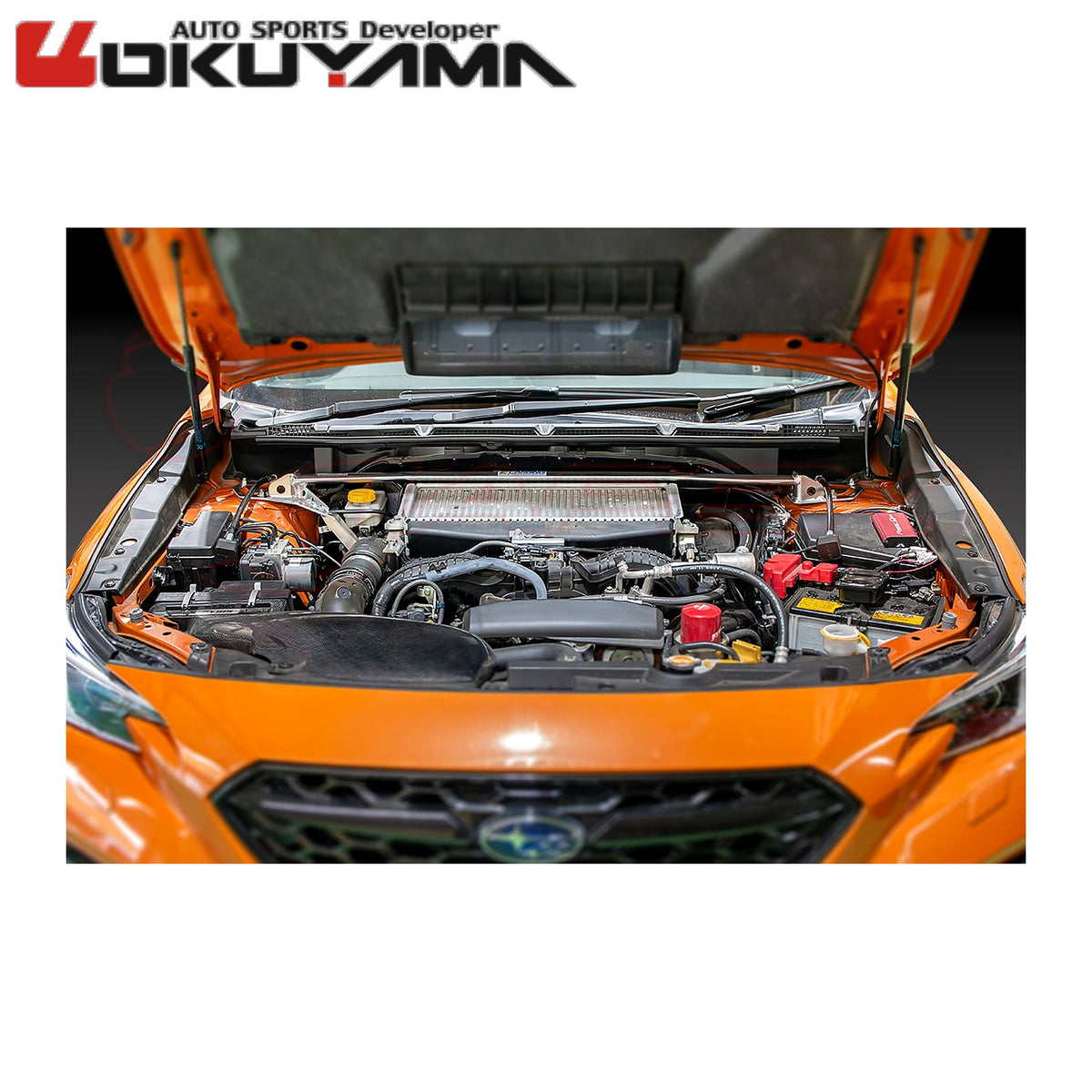 OKUYAMA Carbing Front Strut Tower Bar 641 529 0 for WRX S4 VBH