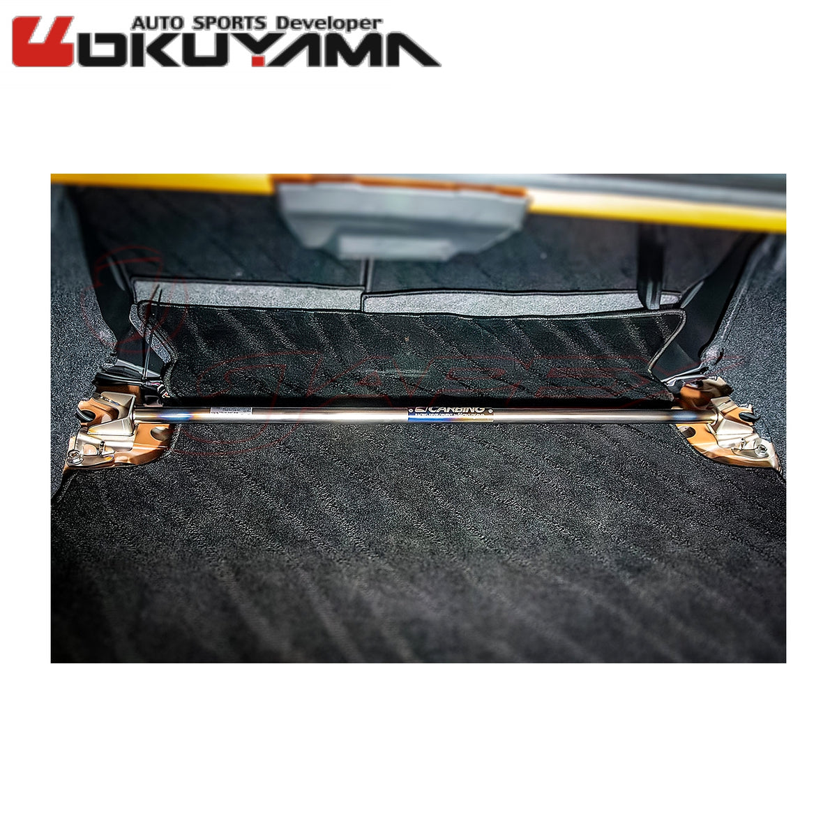 OKUYAMA Carbing Rear Strut Tower Bar 658 529 0 for WRX S4 VBH
