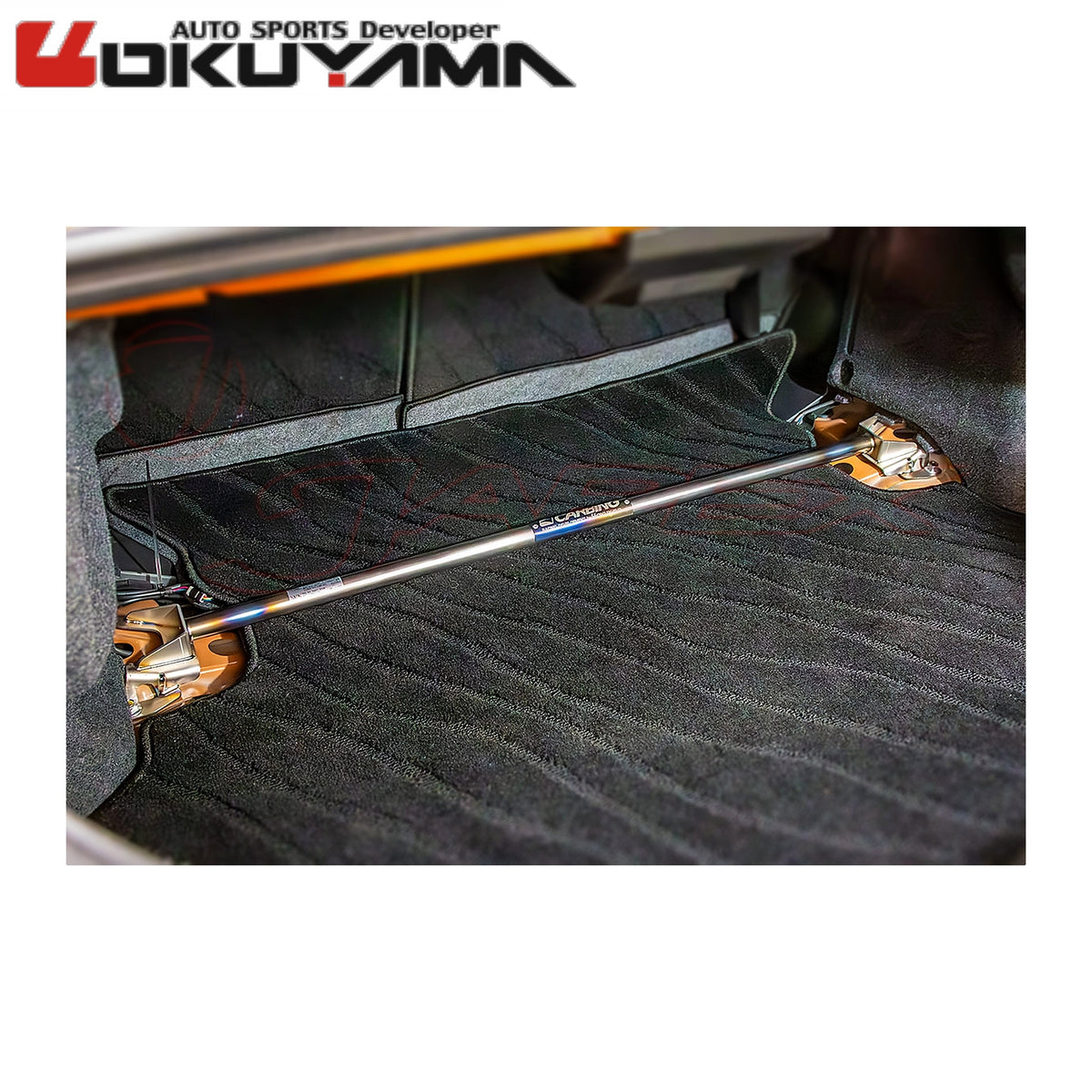 OKUYAMA Carbing Rear Strut Tower Bar 658 529 0 for WRX S4 VBH