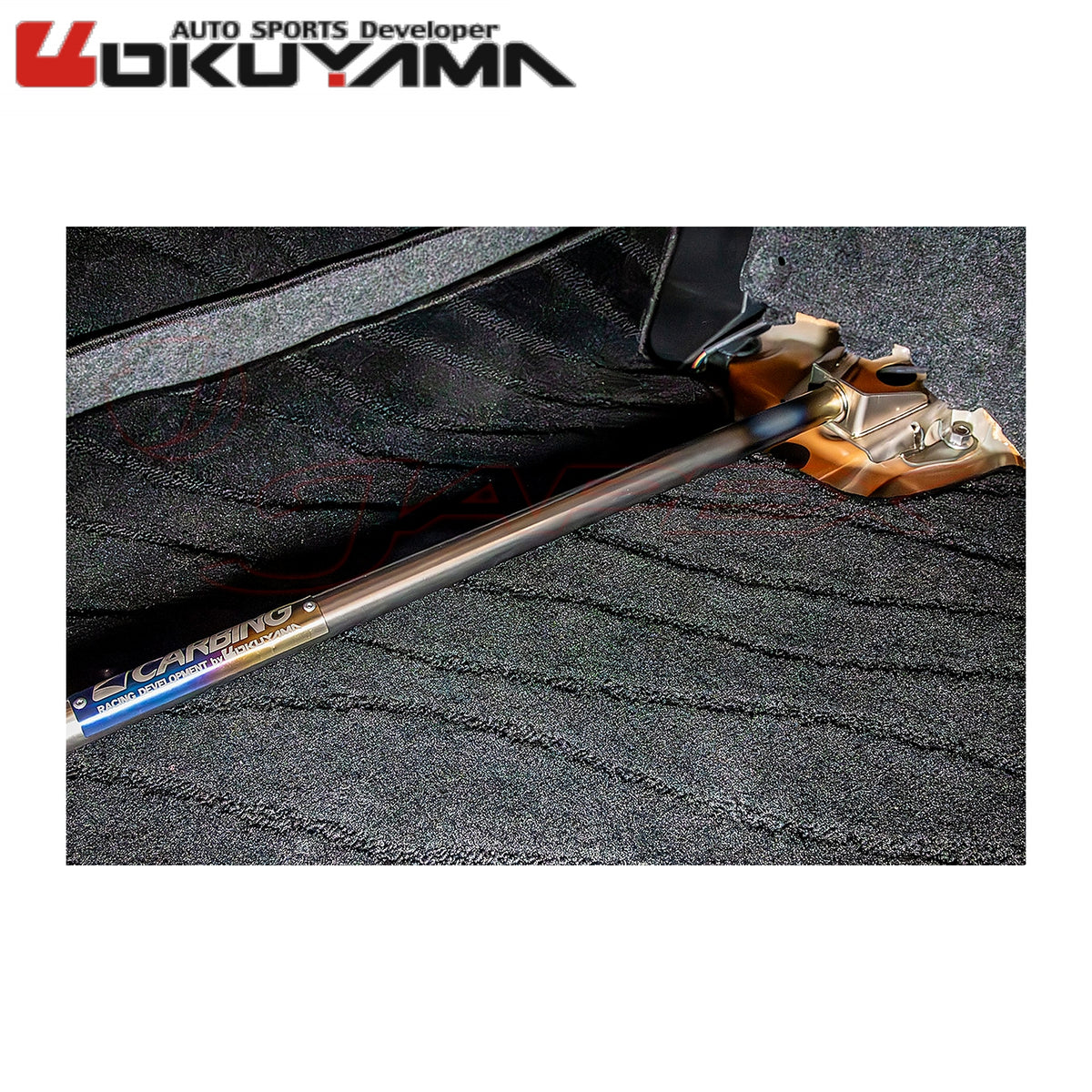 OKUYAMA Carbing Rear Strut Tower Bar 658 529 0 for WRX S4 VBH