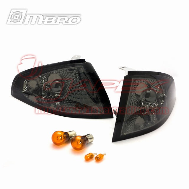 COLIN Crystal Corner Flasher (Smoke) NCR32SKY-SC-04 for SKYLINE R32