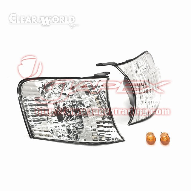 CLEAR WORLD Clear Lens Crystal Corner Indicators FCT-07 for CHASER GX100/JZX100