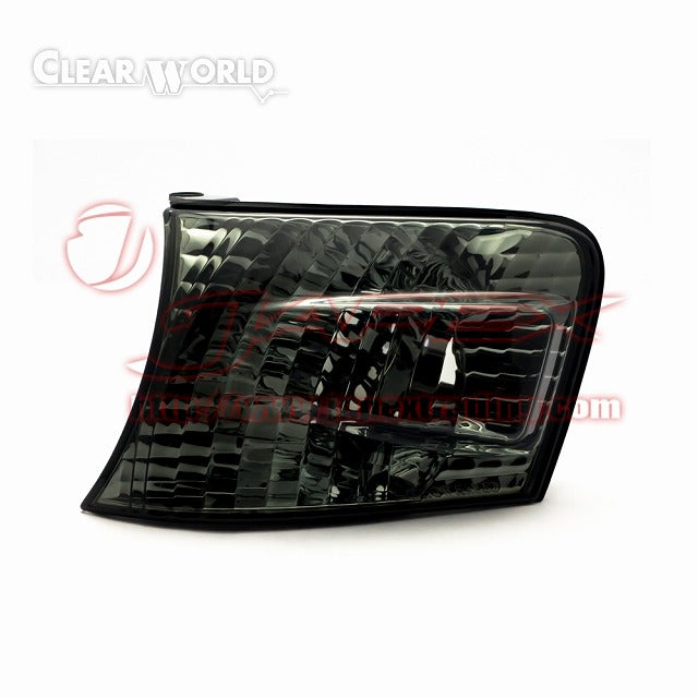 CLEAR WORLD Smoke Lens Crystal Corner Indicators FCT-08 for CHASER GX100/JZX100