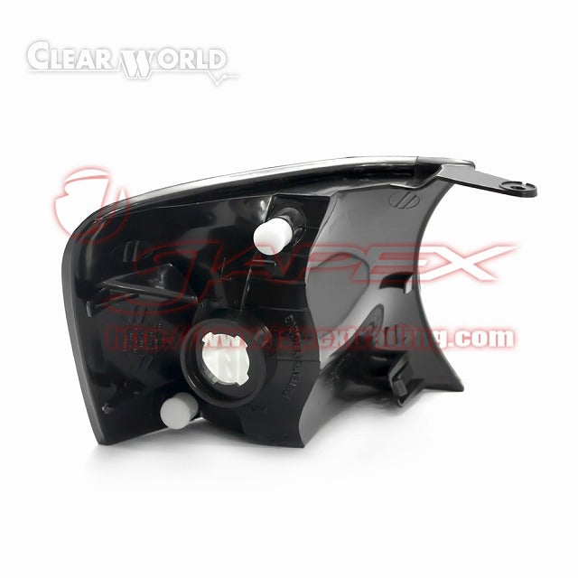 CLEAR WORLD Smoke Lens Crystal Corner Indicators FCT-08 for CHASER GX100/JZX100