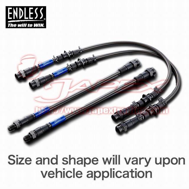ENDLESS Swivel Steel Brake Line Set EB204ST for CHASER JZX90
